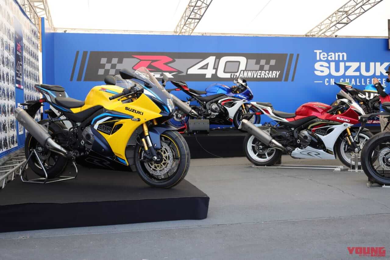 スズキ｜GPスクエア｜鈴鹿8耐｜2025｜鈴鹿8耐“GPスクエア”のスズキブースには新型GSX-R1000Rなど未発売モデルがズラリ！ CNチャレンジミニ号もあって未来への期待しかない！