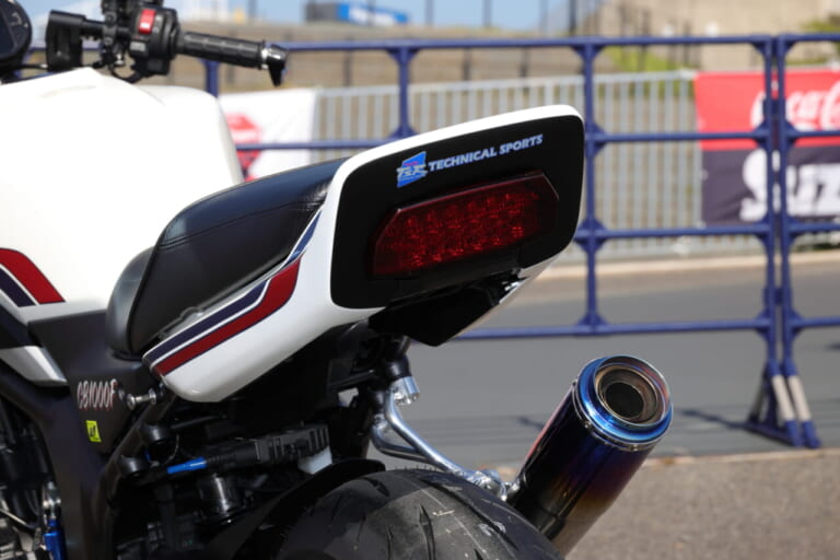 Neo-Classic Rebellion CB100OF Concept Model｜アールズギア×TSRがコラボカスタム! 「Neo-Classic Rebellion CB100OF」…90年代風にまとめたセパハン仕様が熱い!