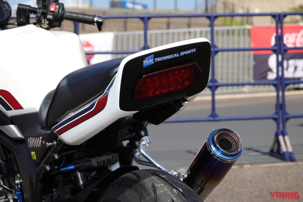 Neo-Classic Rebellion CB1000F Concept Model｜CB1000Fをアールズギア×TSRがコラボカスタム! 「Neo-Classic Rebellion」…90年代風にまとめたセパハン仕様が熱い!