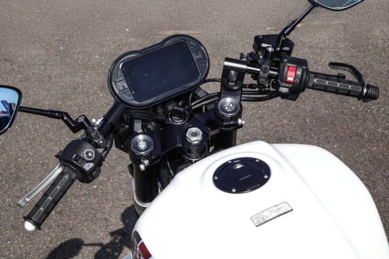 Neo-Classic Rebellion CB100OF Concept Model｜アールズギア×TSRがコラボカスタム! 「Neo-Classic Rebellion CB100OF」…90年代風にまとめたセパハン仕様が熱い!