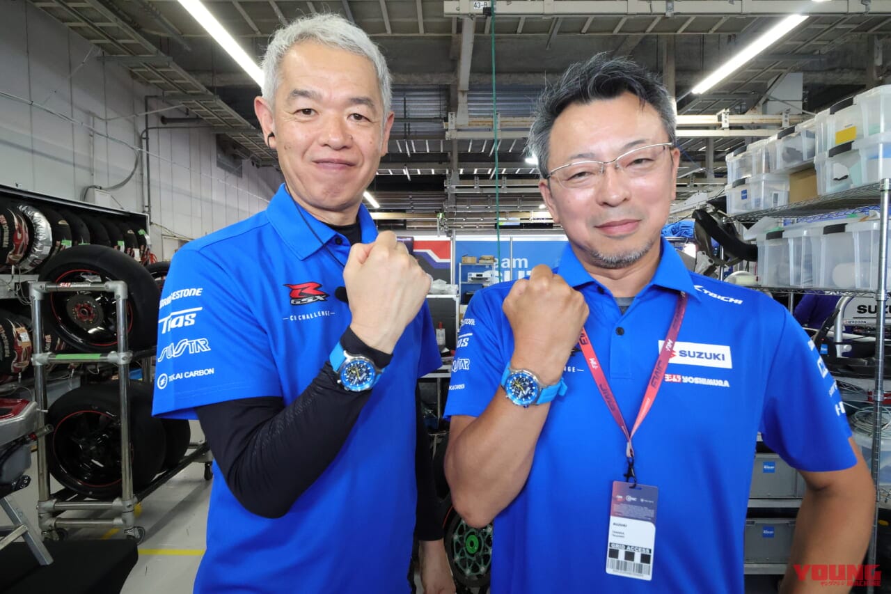 ｜鈴鹿8耐“GPスクエア”のスズキブースには新型GSX-R1000Rなど未発売モデルがズラリ！ CNチャレンジミニ号もあって未来への期待しかない！