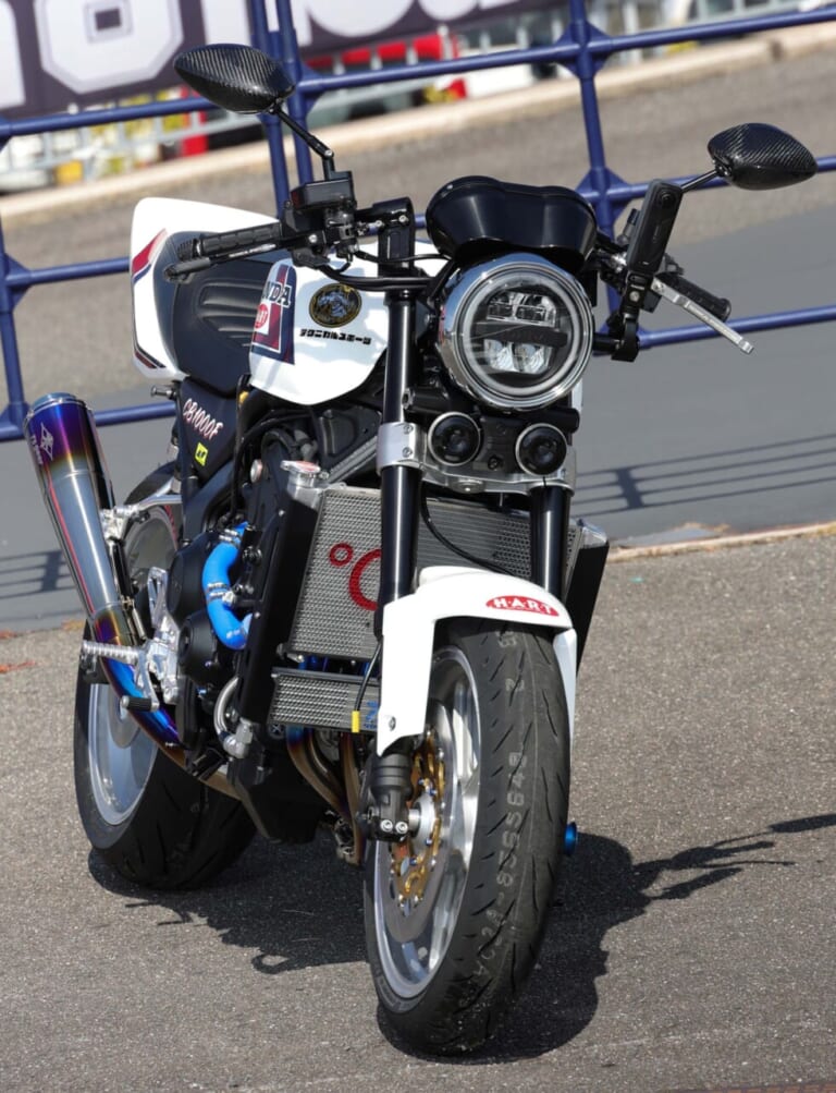 Neo-Classic Rebellion CB100OF Concept Model｜アールズギア×TSRがコラボカスタム! 「Neo-Classic Rebellion CB100OF」…90年代風にまとめたセパハン仕様が熱い!