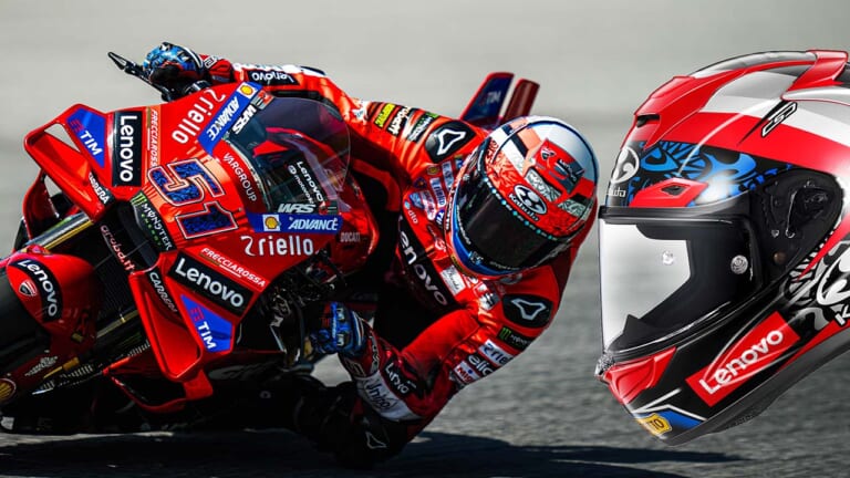 チャンピオンマシン開発ライダー、ミケーレピッロのレプリカモデル Kabuto「F-17 Mips MICHELE PIRRO」登場！