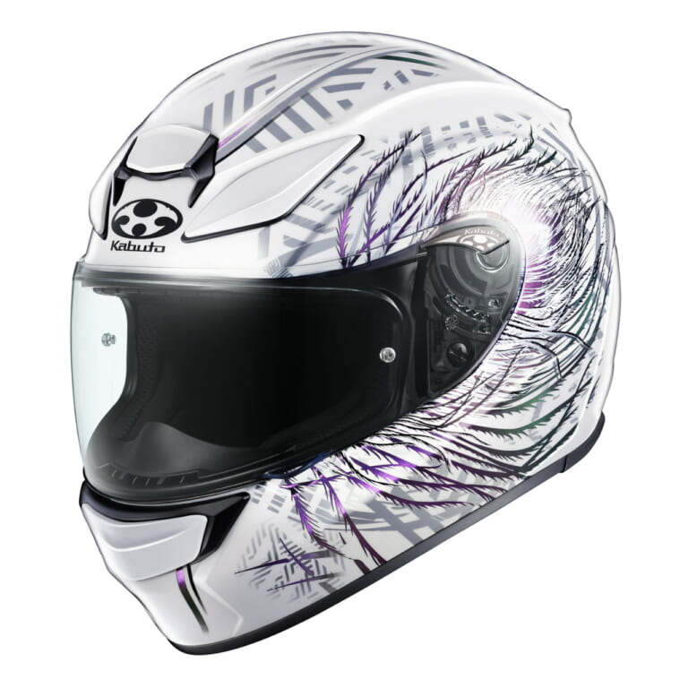 Kabuto SHUMA PLUME|Kabuto フルフェイスヘルメット3機種『F-17』『AEROBLADE-6』『SHUMA』に新グラフィック登場!