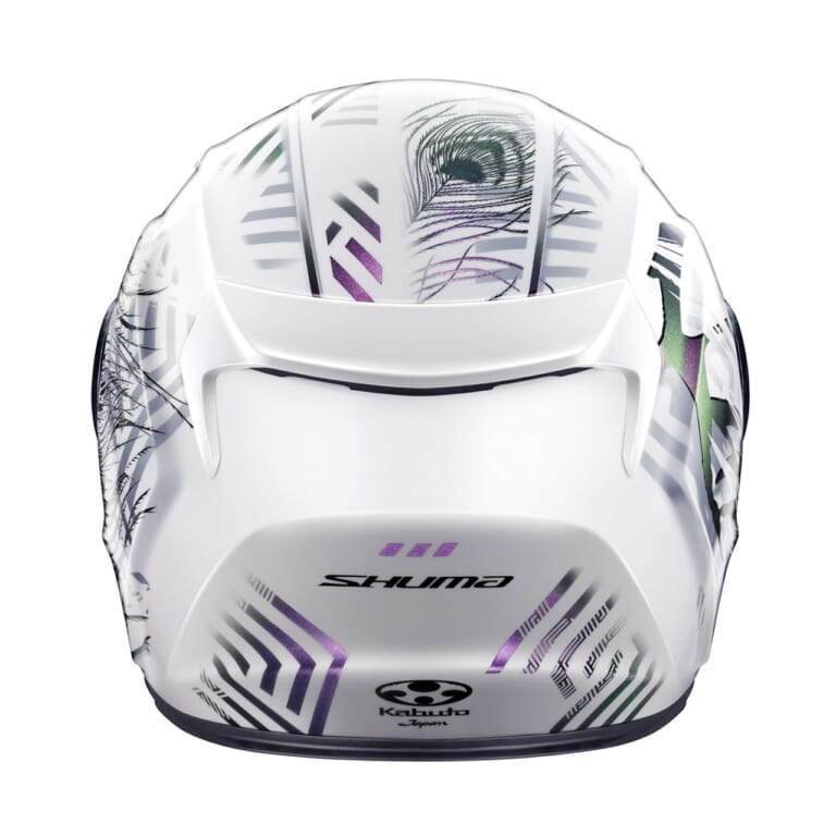 Kabuto SHUMA PLUME|Kabuto フルフェイスヘルメット3機種『F-17』『AEROBLADE-6』『SHUMA』に新グラフィック登場!
