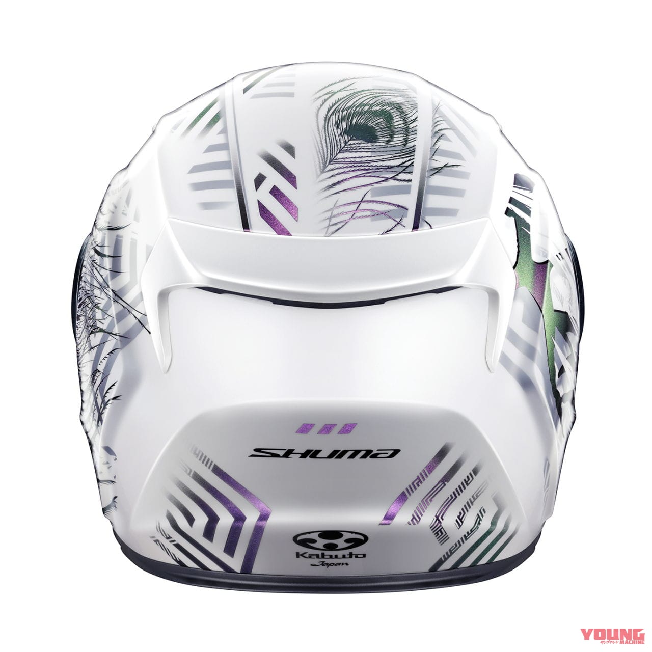 Kabuto SHUMA PLUME|Kabuto フルフェイスヘルメット3機種『F-17』『AEROBLADE-6』『SHUMA』に新グラフィック登場!