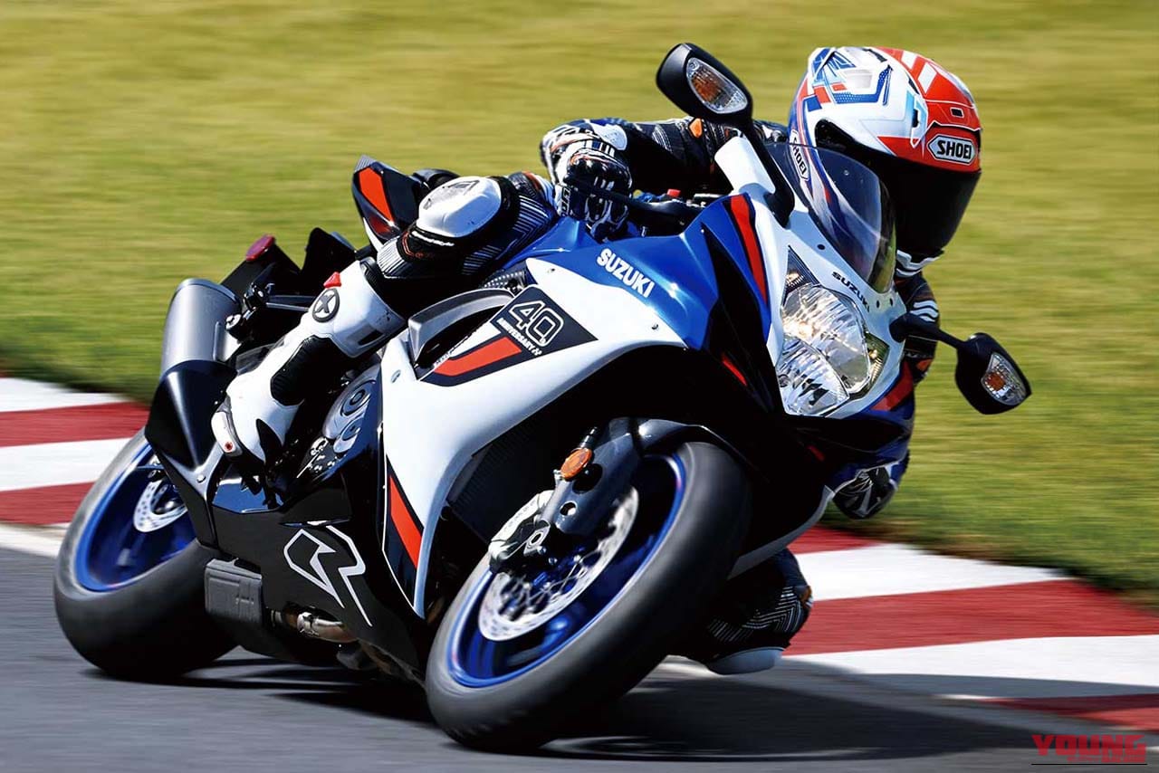 スズキ|GSX-R600|北米仕様|2026年モデル|こっちも40周年記念カラー! 北米で生き残るスズキ「GSX-R750」「GSX-R600」に新型R1000とお揃いの青×白が登場