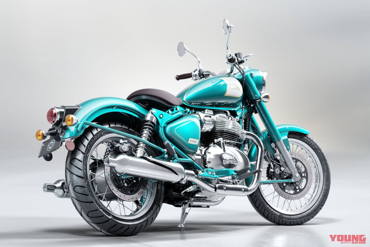 ロイヤルエンフィールド|クラシック650|空冷2気筒エンジンのロイヤルエンフィールド「クラシック650」9月1日に94万9300円より受注開始!