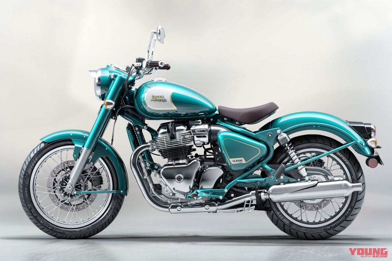 ロイヤルエンフィールド|クラシック650|空冷2気筒エンジンのロイヤルエンフィールド「クラシック650」9月1日に94万9300円より受注開始!