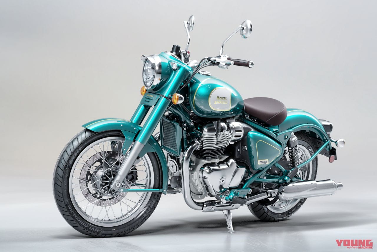 ロイヤルエンフィールド|クラシック650|空冷2気筒エンジンのロイヤルエンフィールド「クラシック650」9月1日に94万9300円より受注開始!