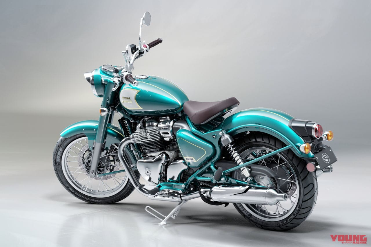ロイヤルエンフィールド|クラシック650|空冷2気筒エンジンのロイヤルエンフィールド「クラシック650」9月1日に94万9300円より受注開始!