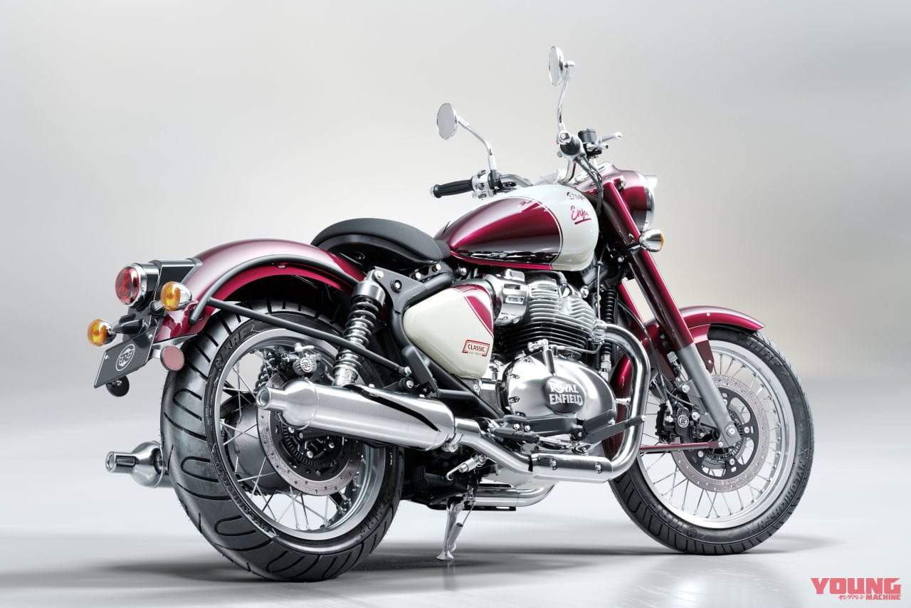 ロイヤルエンフィールド|クラシック650|空冷2気筒エンジンのロイヤルエンフィールド「クラシック650」9月1日に94万9300円より受注開始!