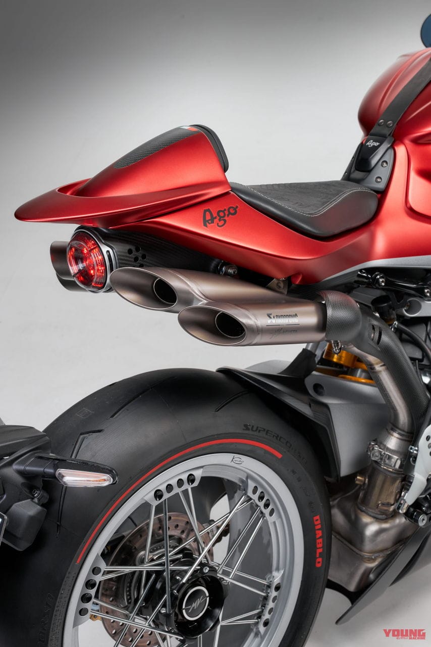 |【世界限定83台】MVアグスタ「スーパーヴェローチェ1000 アゴ」登場! 3気筒800に続き4年ぶりのスペシャルマシン