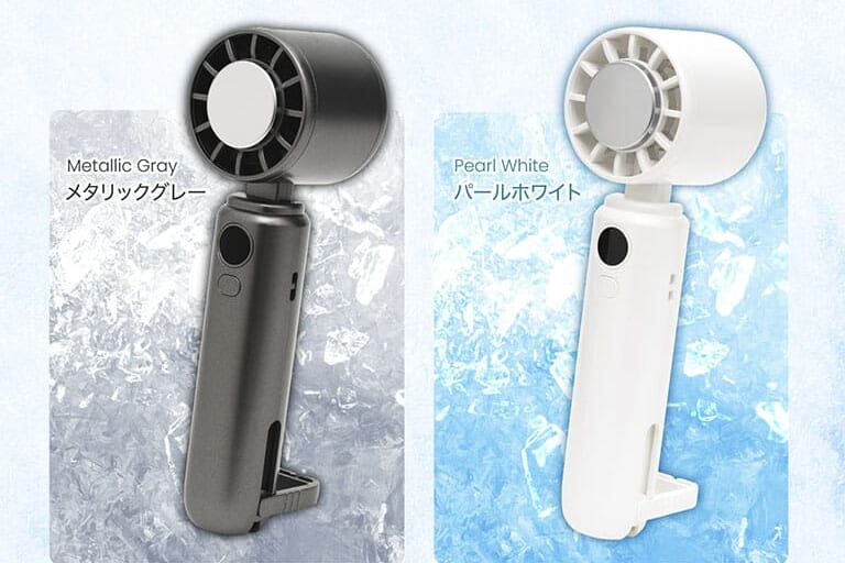 BELLEMOND 爆風ハンディファン FanRush｜【暑さ対策】夏の休憩をもっと快適に! BELLEMONDの冷却グッズで「ライディングをリフレッシュ」