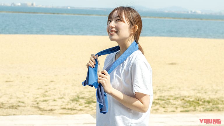 ふりふり冷感タオル君｜【暑さ対策】夏の休憩をもっと快適に! BELLEMONDの冷却グッズで「ライディングをリフレッシュ」