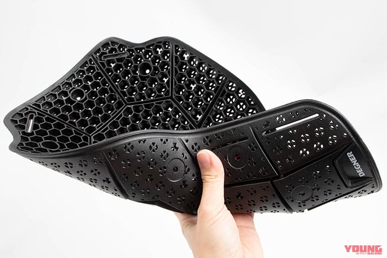 PS-24|CEレベル2 バンブーエアスルーバックプロテクター|「今あるジャケットをさらに涼しく!」 デグナーより【バンブーエアスループロテクターシリーズ】登場