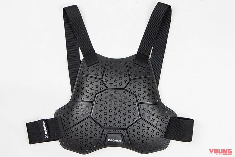 PS-25|CEレベル2 バンブーエアスルーチェストプロテクター|「今あるジャケットをさらに涼しく!」 デグナーより【バンブーエアスループロテクターシリーズ】登場