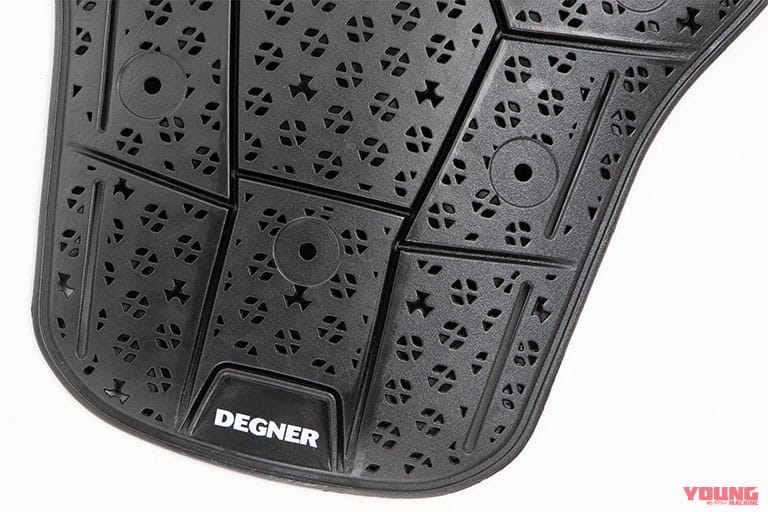 PS-24|CEレベル2 バンブーエアスルーバックプロテクター|「今あるジャケットをさらに涼しく!」 デグナーより【バンブーエアスループロテクターシリーズ】登場