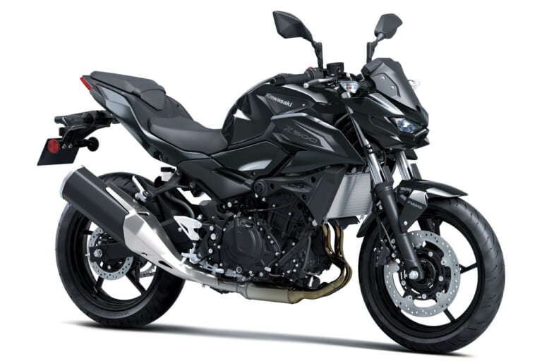 Z500［2026 EU model］｜カワサキ「Z」ファミリーの2026年モデルが登場！ ゴールドフレームのニューカラーも【欧州】