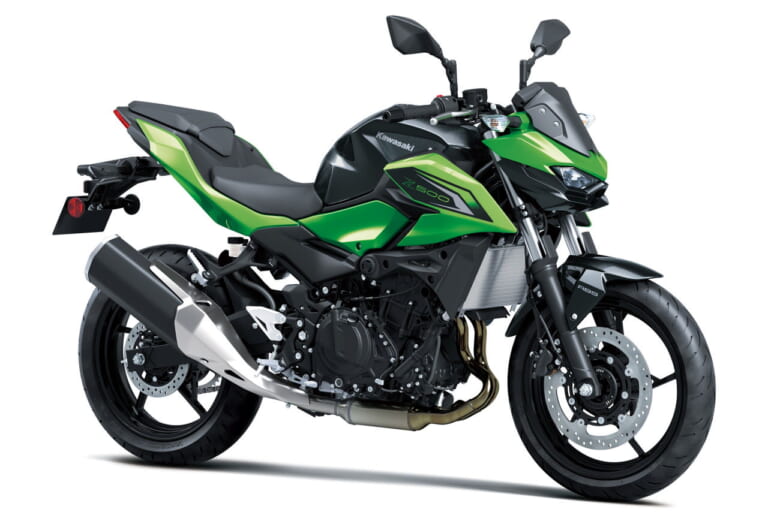 Z500［2026 EU model］｜カワサキ「Z」ファミリーの2026年モデルが登場！ ゴールドフレームのニューカラーも【欧州】