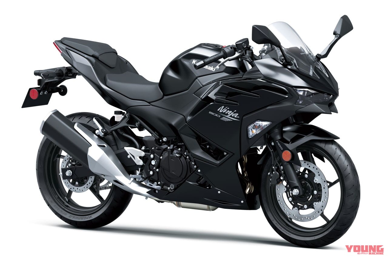 カワサキ|ニンジャ500|欧州仕様|2026年モデル|カワサキ「Ninja」ファミリーの2026年モデルが登場! 新ライムのグラフィックにダーク系のニューカラーも【欧州】