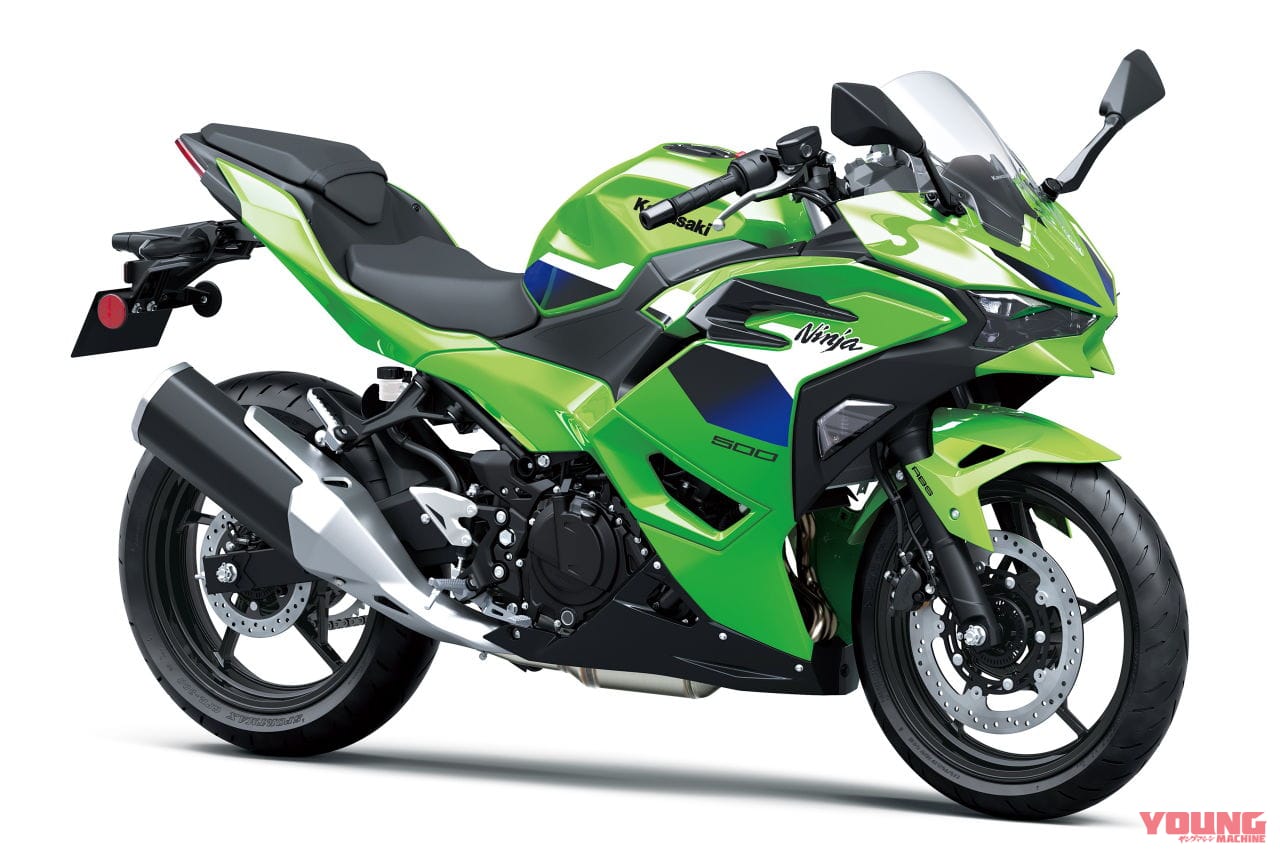 カワサキ｜ニンジャ500 SE｜欧州仕様｜2026年モデル｜カワサキ「Ninja」ファミリーの2026年モデルが登場！ 新ライムのグラフィックにダーク系のニューカラーも【欧州】