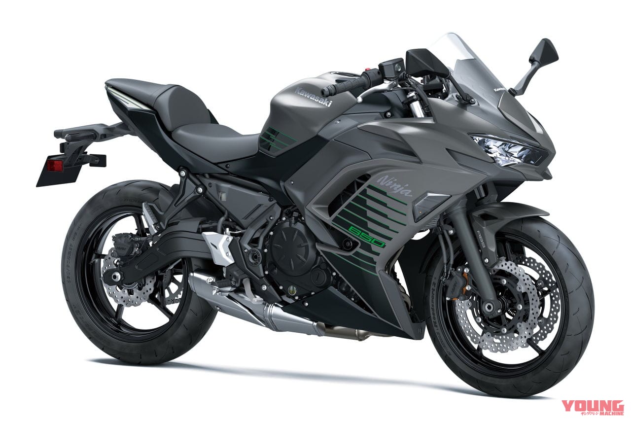 カワサキ｜ニンジャ650｜欧州仕様｜2026年モデル｜カワサキ「Ninja」ファミリーの2026年モデルが登場！ 新ライムのグラフィックにダーク系のニューカラーも【欧州】