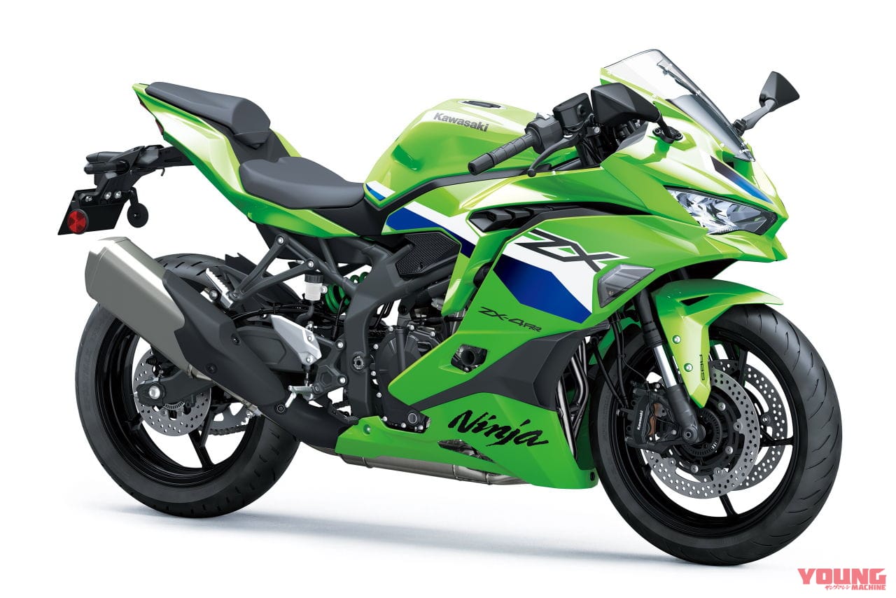 カワサキ|ニンジャZX-4RR|欧州仕様|2026年モデル|カワサキ「Ninja」ファミリーの2026年モデルが登場! 新ライムのグラフィックにダーク系のニューカラーも【欧州】