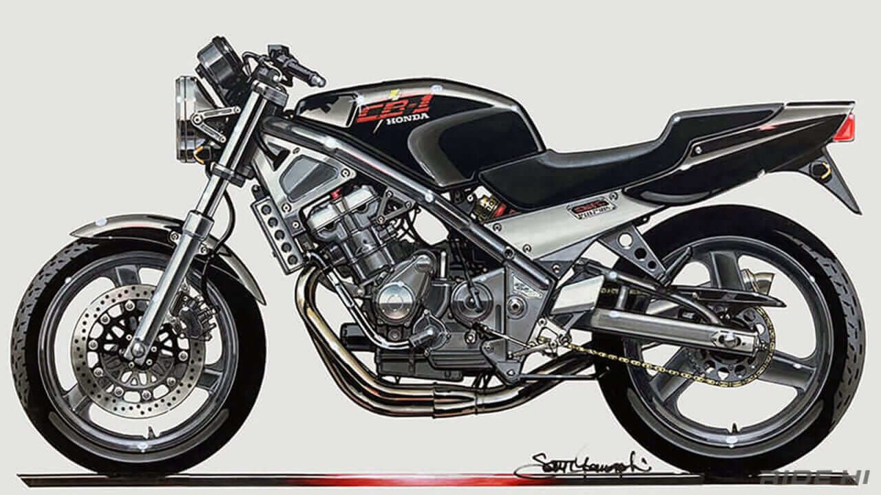 ホンダ｜CB-1｜CB400スーパーフォア誕生前夜！ CBR400RRの心臓部に完璧ハンドリングを与えた「CB-1」の鉄フレーム