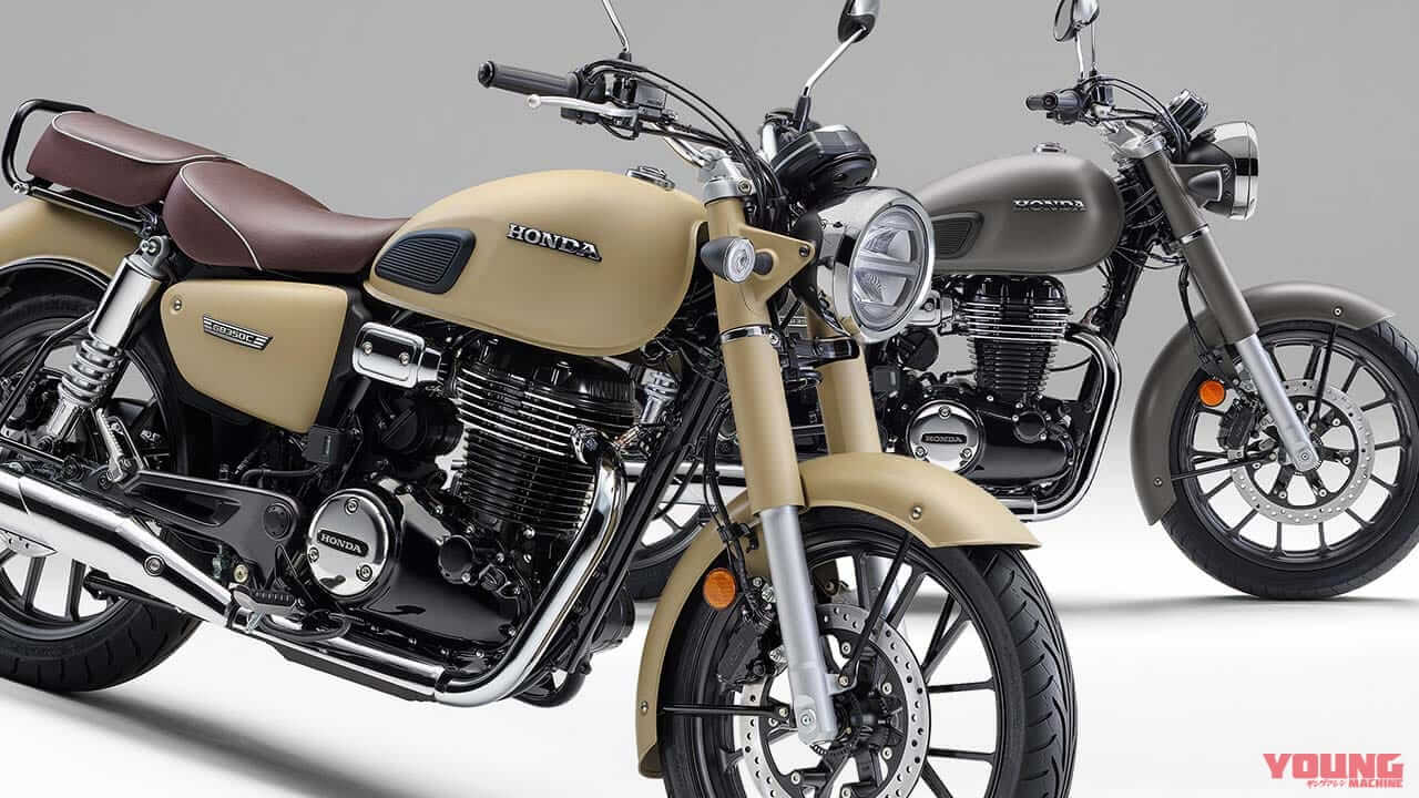 ｜ミリタリー車ライクな新色！ ホンダ「GB350C」一部仕様変更でヘッドライトを改良