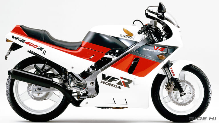 ホンダ｜VFR400R｜「400ccでV型4気筒が猛威を振るったの、ご存じ？」ForceV4の精緻なハイメカが凄かったVFR400R