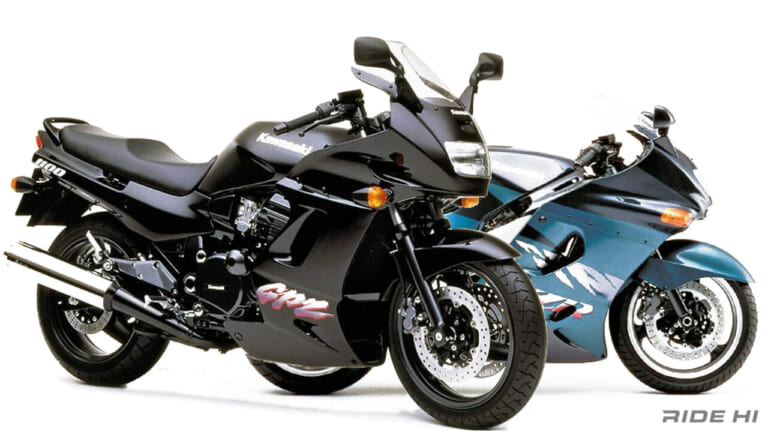 カワサキ｜ZRX1100｜GPz900Rのエンジンがローソンレプリカに到達?! 水冷ネイキッドで腕自慢ライダーに刺さったZRX1100！