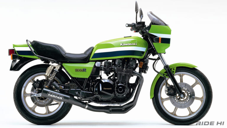 カワサキ｜ZRX1100｜GPz900Rのエンジンがローソンレプリカに到達?! 水冷ネイキッドで腕自慢ライダーに刺さったZRX1100！