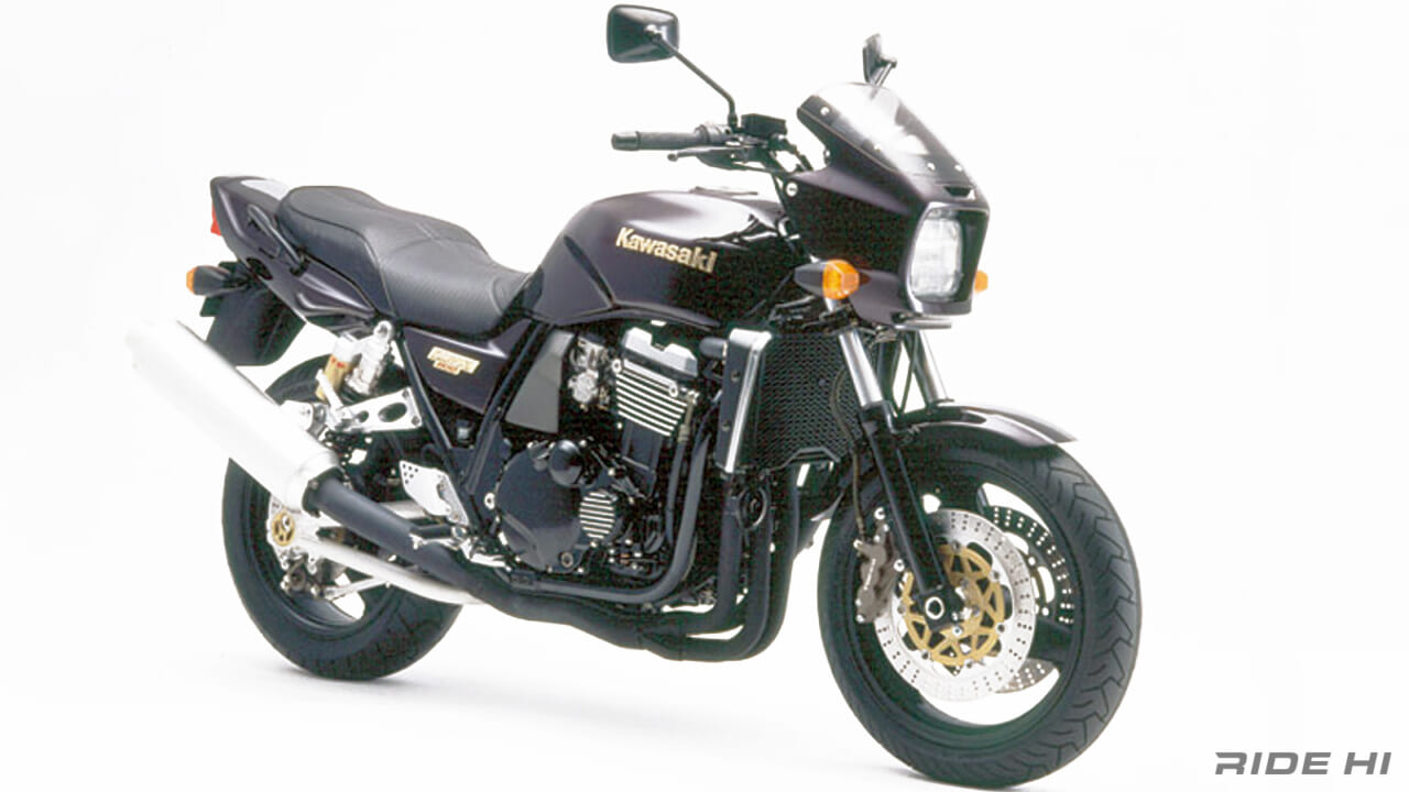 カワサキ｜ZRX1100｜GPz900Rのエンジンがローソンレプリカに到達?! 水冷ネイキッドで腕自慢ライダーに刺さったZRX1100！