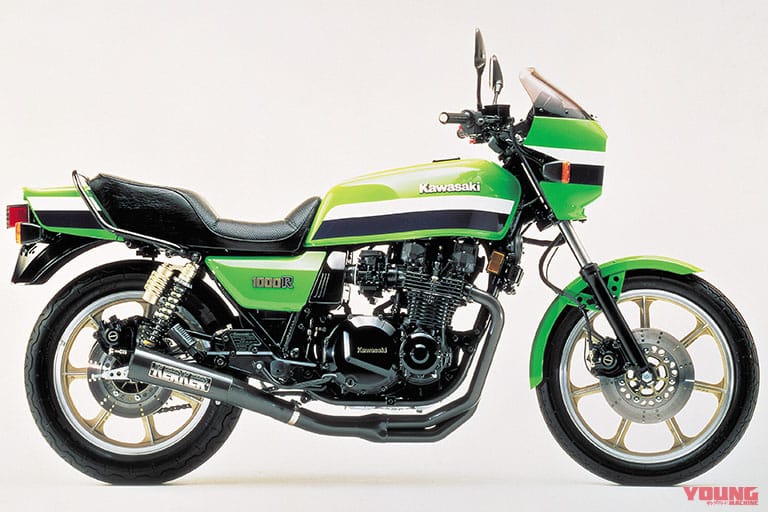 1982 KAWASAKI Z1000R｜【Z1後期系】カワサキ空冷Zの進化！AMAを制したライムグリーン：ローソンレプリカ誕生と最強直4の歴史