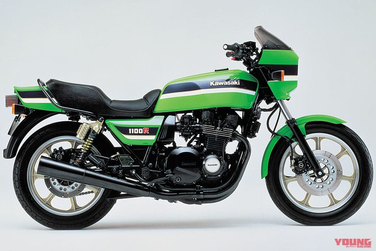 1984 KAWASAKI Z1100R|【Z1後期系】カワサキ空冷Zの進化!AMAを制したライムグリーン:ローソンレプリカ誕生と最強直4の歴史