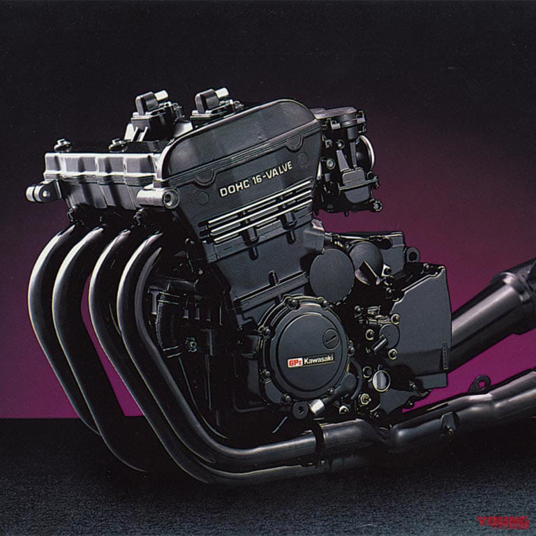 エンジン|【Ninjaの原点】なぜGPz900Rは愛され続けるのか? 歴代モデル&”名機”となったカワサキ水冷直4の進化をたどる