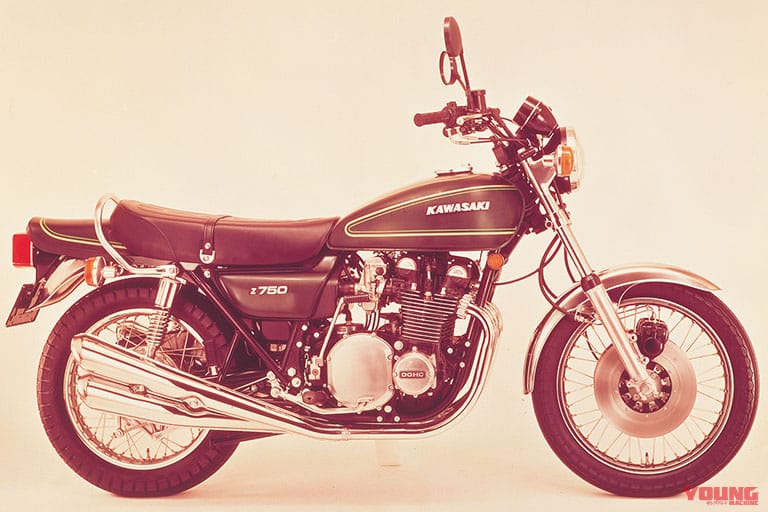 1976 Z750フォア(A4)｜【Z2からZ750FXまで】カワサキ直4「Z2系」名車のすべて｜時代を彩った「オレたちニッポンのZ」