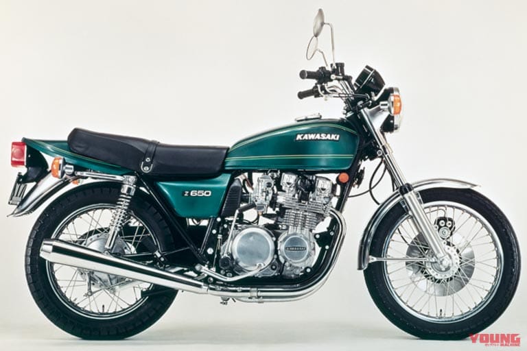 1977 Z650｜【カワサキ旧車列伝】風を切れ! 空冷直4「ザッパー系」を徹底解説 | Z650からゼファー750まで