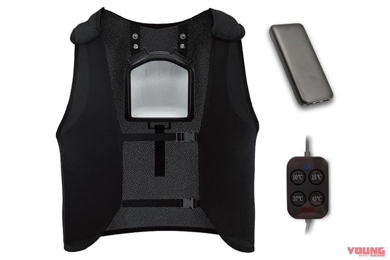 冷暖ボディコンディショニングペルチェベスト 2025|【身体を内側から冷やす】リンクスの「ペルチェベスト」で残暑ライディングを快適に変える