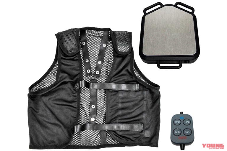 冷暖ボディコンディショニングペルチェベスト 2025|【身体を内側から冷やす】リンクスの「ペルチェベスト」で残暑ライディングを快適に変える