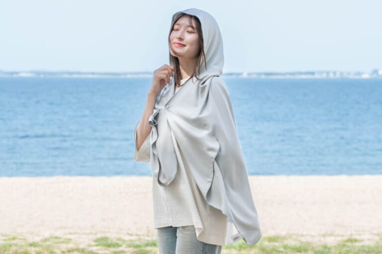 ベルモンド ふりふり冷感シリーズ|猛暑アスファルト地獄を乗り越えろ! 「ふりふり冷感シリーズ」が夏ツーリングを快適にする【ポンチョ/フードタオル/タオル】