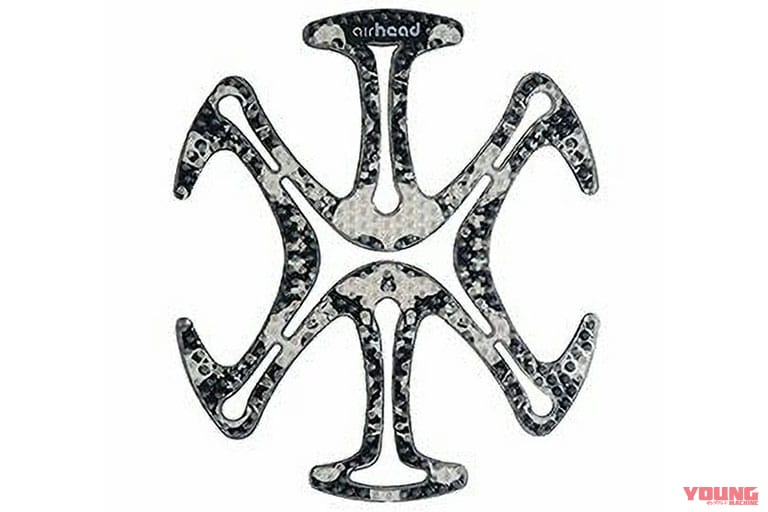 Motorimoda エアーヘッド｜【暑さ対策】ヘルメットのベンチレーションを活かす! 「エアーヘッド」で風の通り道を作って快適ライディング