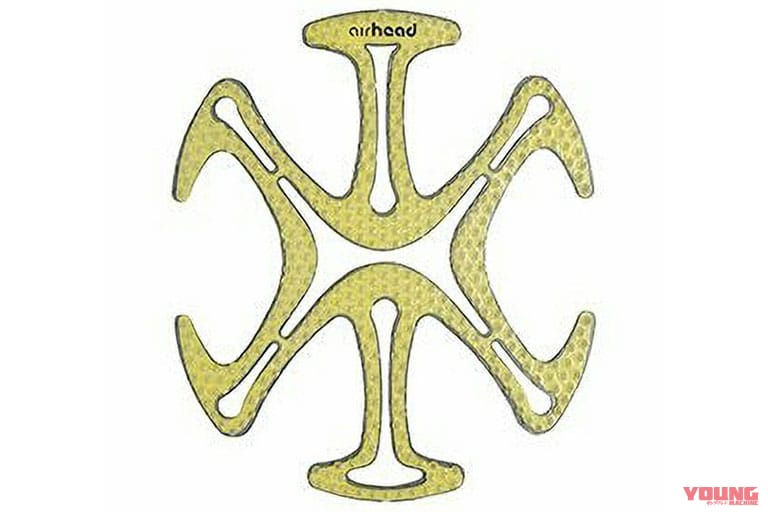 Motorimoda エアーヘッド|【暑さ対策】ヘルメットのベンチレーションを活かす! 「エアーヘッド」で風の通り道を作って快適ライディング