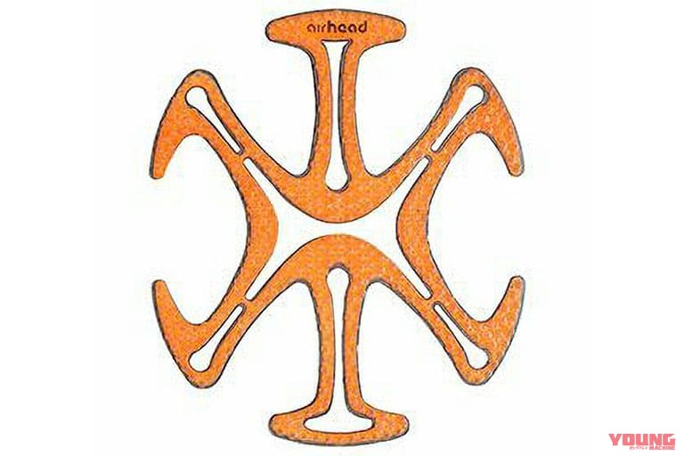 Motorimoda エアーヘッド|【暑さ対策】ヘルメットのベンチレーションを活かす! 「エアーヘッド」で風の通り道を作って快適ライディング