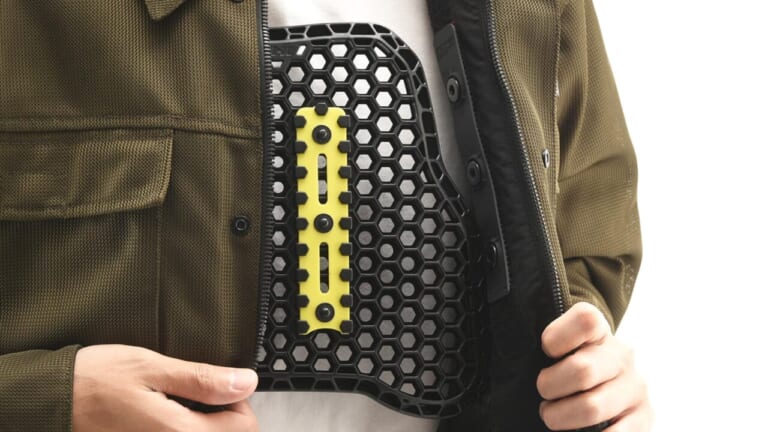 「風が抜けるのにCEレベル2! 」タイチから新作胸部プロテクター【ネックスエアー チェストプロテクター】登場