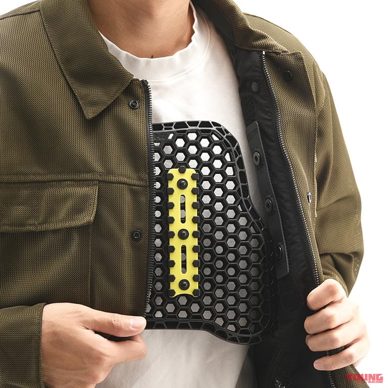 TRV091 | ネックスエアー チェストプロテクター|「風が抜けるのにCEレベル2! 」タイチから新作胸部プロテクター【ネックスエアー チェストプロテクター】登場