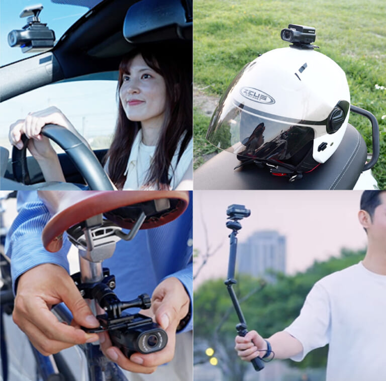 Maxwin MF-BDVR003-PRO|配線不要で1秒装着! MAXWINの新型ドラレコ「MF-BDVR003-PRO」はクルマ/バイク/自転車に使えるぞ