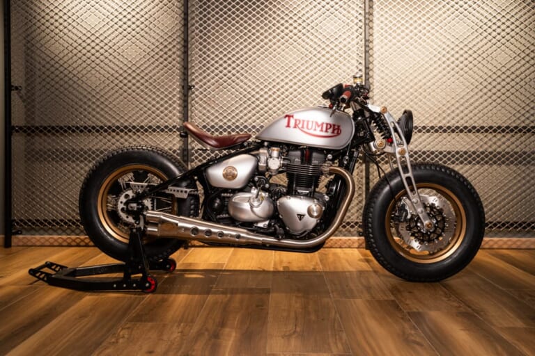 Triumph Bonneville Bobber｜ボンネビルが魅せる無限の可能性!「トライアンフ・オリジナルズ 2025」カスタムコンペティションでブラジルが世界を制覇