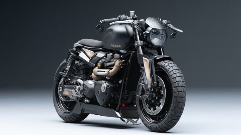Triumph Speed Twin1200｜ボンネビルが魅せる無限の可能性!「トライアンフ・オリジナルズ 2025」カスタムコンペティションでブラジルが世界を制覇